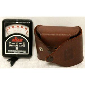 SKAN Exposure Meter with Leather Case GM Laboratories USA